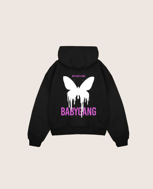 Babygang | Sweat à capuche papillon