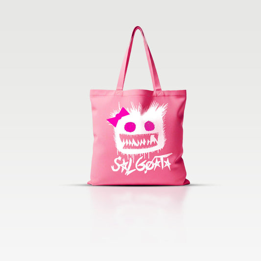 SALGOATA™ Pink Monster Tote – Cute but Dangerous